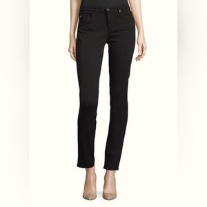 AG Adriano Goldschmied The Prima Black Jeans Mid Rise Cigarette Size 25R